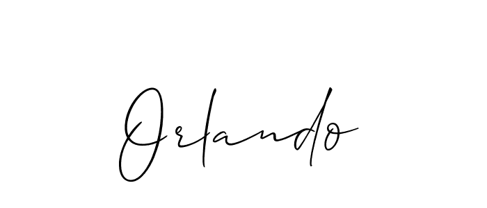 if you are searching for the best signature style for your name Orlando. so please give up your signature search. here we have designed multiple signature styles  using Allison_Script. Orlando signature style 2 images and pictures png