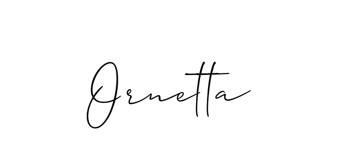 Make a beautiful signature design for name Ornetta. Use this online signature maker to create a handwritten signature for free. Ornetta signature style 2 images and pictures png