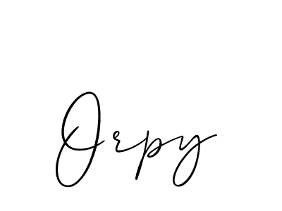 Best and Professional Signature Style for Orpy. Allison_Script Best Signature Style Collection. Orpy signature style 2 images and pictures png