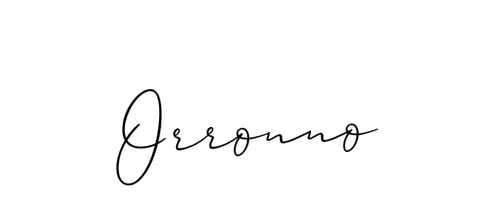Best and Professional Signature Style for Orronno. Allison_Script Best Signature Style Collection. Orronno signature style 2 images and pictures png
