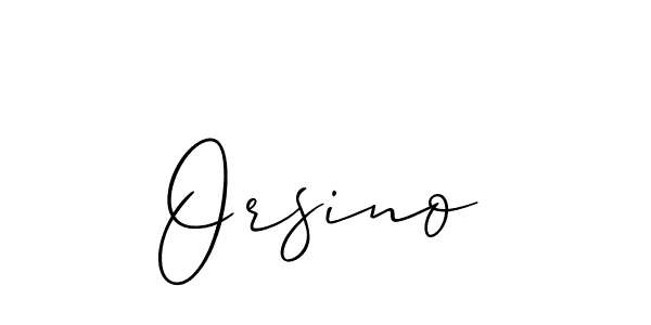 Make a beautiful signature design for name Orsino. Use this online signature maker to create a handwritten signature for free. Orsino signature style 2 images and pictures png