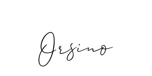 Make a beautiful signature design for name Orsino. Use this online signature maker to create a handwritten signature for free. Orsino signature style 2 images and pictures png