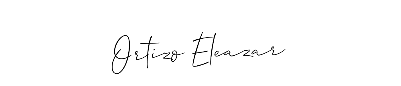 The best way (Allison_Script) to make a short signature is to pick only two or three words in your name. The name Ortizo Eleazar include a total of six letters. For converting this name. Ortizo Eleazar signature style 2 images and pictures png