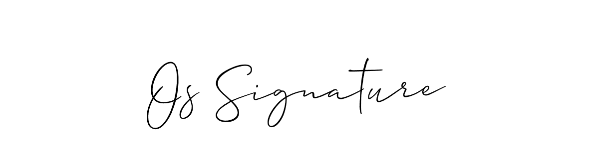 Similarly Allison_Script is the best handwritten signature design. Signature creator online .You can use it as an online autograph creator for name Os Signature. Os Signature signature style 2 images and pictures png