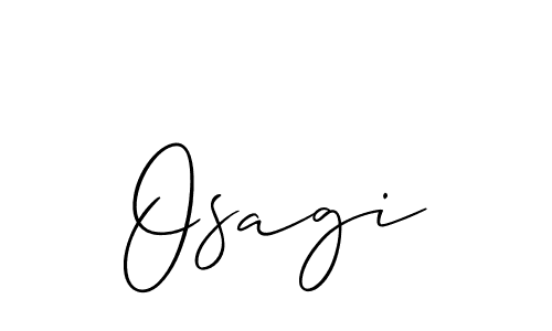 The best way (Allison_Script) to make a short signature is to pick only two or three words in your name. The name Osagi include a total of six letters. For converting this name. Osagi signature style 2 images and pictures png