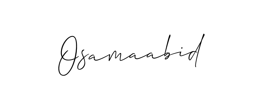 Make a short Osamaabid signature style. Manage your documents anywhere anytime using Allison_Script. Create and add eSignatures, submit forms, share and send files easily. Osamaabid signature style 2 images and pictures png