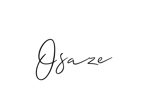 if you are searching for the best signature style for your name Osaze. so please give up your signature search. here we have designed multiple signature styles  using Allison_Script. Osaze signature style 2 images and pictures png