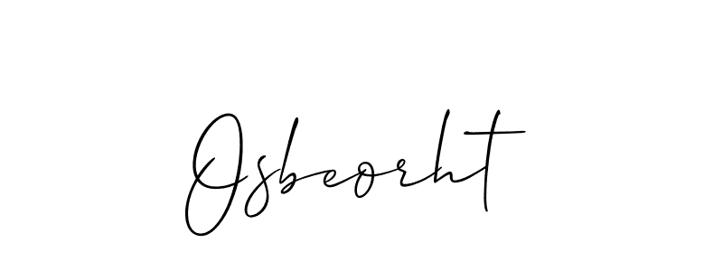 Similarly Allison_Script is the best handwritten signature design. Signature creator online .You can use it as an online autograph creator for name Osbeorht. Osbeorht signature style 2 images and pictures png