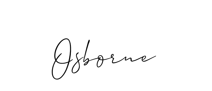 The best way (Allison_Script) to make a short signature is to pick only two or three words in your name. The name Osborne include a total of six letters. For converting this name. Osborne signature style 2 images and pictures png