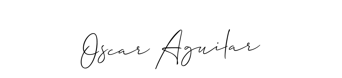 Make a short Oscar Aguilar signature style. Manage your documents anywhere anytime using Allison_Script. Create and add eSignatures, submit forms, share and send files easily. Oscar Aguilar signature style 2 images and pictures png