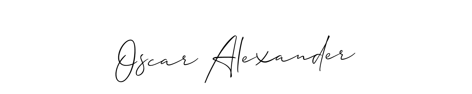 You can use this online signature creator to create a handwritten signature for the name Oscar Alexander. This is the best online autograph maker. Oscar Alexander signature style 2 images and pictures png