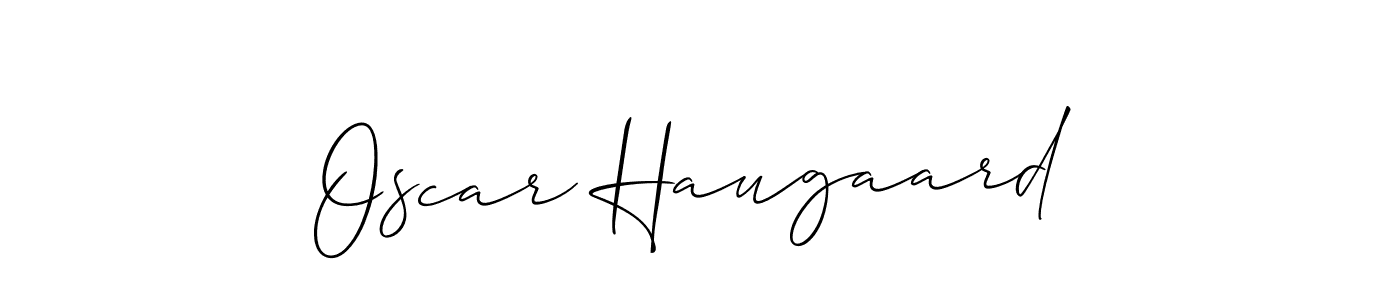 Check out images of Autograph of Oscar Haugaard name. Actor Oscar Haugaard Signature Style. Allison_Script is a professional sign style online. Oscar Haugaard signature style 2 images and pictures png