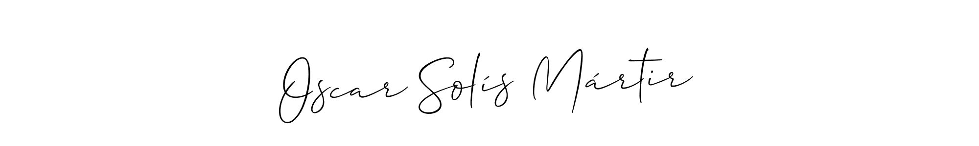 if you are searching for the best signature style for your name Oscar Solís Mártir. so please give up your signature search. here we have designed multiple signature styles  using Allison_Script. Oscar Solís Mártir signature style 2 images and pictures png