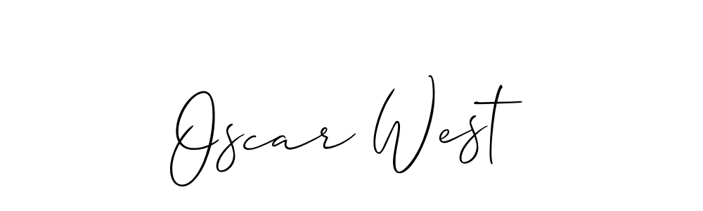 Make a beautiful signature design for name Oscar West. Use this online signature maker to create a handwritten signature for free. Oscar West signature style 2 images and pictures png