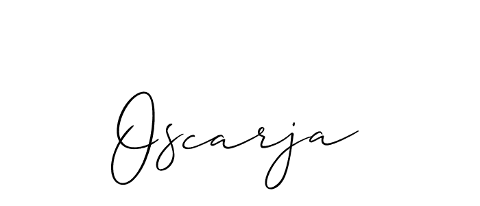 Here are the top 10 professional signature styles for the name Oscarja. These are the best autograph styles you can use for your name. Oscarja signature style 2 images and pictures png