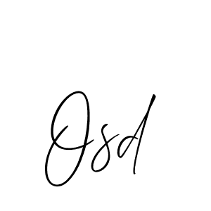 The best way (Allison_Script) to make a short signature is to pick only two or three words in your name. The name Osd include a total of six letters. For converting this name. Osd signature style 2 images and pictures png