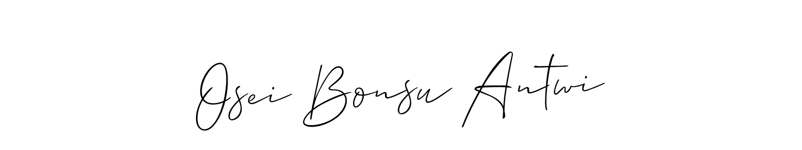 See photos of Osei Bonsu Antwi official signature by Spectra . Check more albums & portfolios. Read reviews & check more about Allison_Script font. Osei Bonsu Antwi signature style 2 images and pictures png