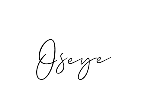 Make a beautiful signature design for name Oseye. Use this online signature maker to create a handwritten signature for free. Oseye signature style 2 images and pictures png