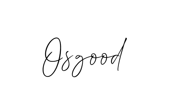 Create a beautiful signature design for name Osgood. With this signature (Allison_Script) fonts, you can make a handwritten signature for free. Osgood signature style 2 images and pictures png