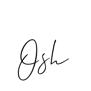 How to Draw Osh signature style? Allison_Script is a latest design signature styles for name Osh. Osh signature style 2 images and pictures png