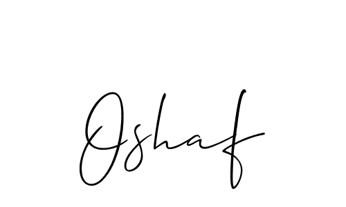 Allison_Script is a professional signature style that is perfect for those who want to add a touch of class to their signature. It is also a great choice for those who want to make their signature more unique. Get Oshaf name to fancy signature for free. Oshaf signature style 2 images and pictures png