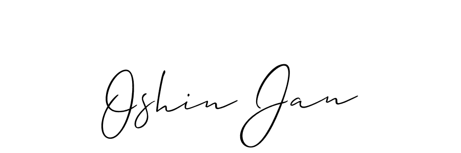This is the best signature style for the Oshin Jan name. Also you like these signature font (Allison_Script). Mix name signature. Oshin Jan signature style 2 images and pictures png