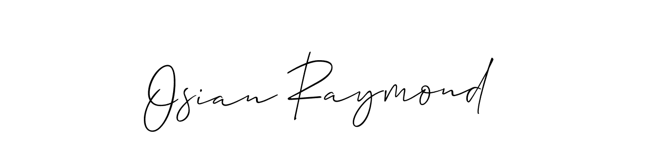 Best and Professional Signature Style for Osian Raymond. Allison_Script Best Signature Style Collection. Osian Raymond signature style 2 images and pictures png