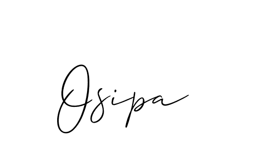 Also You can easily find your signature by using the search form. We will create Osipa name handwritten signature images for you free of cost using Allison_Script sign style. Osipa signature style 2 images and pictures png