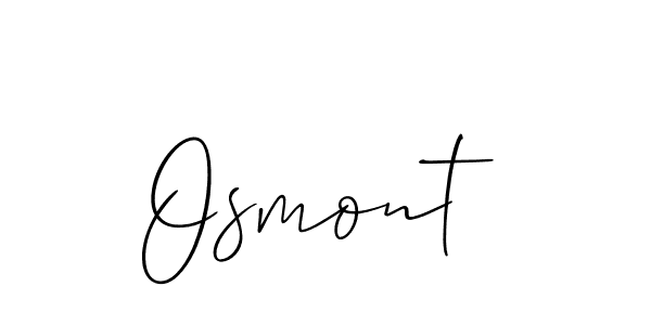 Also You can easily find your signature by using the search form. We will create Osmont name handwritten signature images for you free of cost using Allison_Script sign style. Osmont signature style 2 images and pictures png