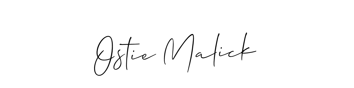 Also You can easily find your signature by using the search form. We will create Ostie Malick name handwritten signature images for you free of cost using Allison_Script sign style. Ostie Malick signature style 2 images and pictures png