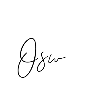 if you are searching for the best signature style for your name Osw. so please give up your signature search. here we have designed multiple signature styles  using Allison_Script. Osw signature style 2 images and pictures png