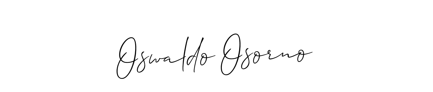 This is the best signature style for the Oswaldo Osorno name. Also you like these signature font (Allison_Script). Mix name signature. Oswaldo Osorno signature style 2 images and pictures png