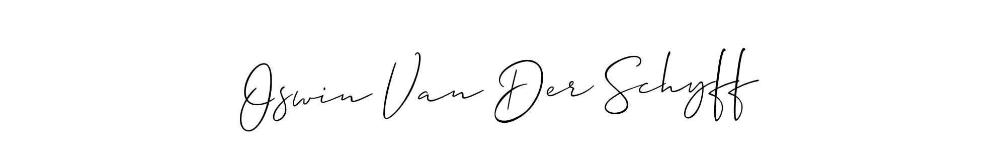 Here are the top 10 professional signature styles for the name Oswin Van Der Schyff. These are the best autograph styles you can use for your name. Oswin Van Der Schyff signature style 2 images and pictures png