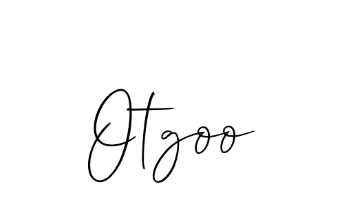 Use a signature maker to create a handwritten signature online. With this signature software, you can design (Allison_Script) your own signature for name Otgoo. Otgoo signature style 2 images and pictures png