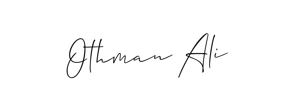 Best and Professional Signature Style for Othman Ali. Allison_Script Best Signature Style Collection. Othman Ali signature style 2 images and pictures png