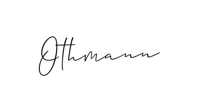 Best and Professional Signature Style for Othmann. Allison_Script Best Signature Style Collection. Othmann signature style 2 images and pictures png