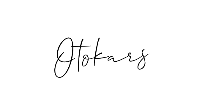 Best and Professional Signature Style for Otokars. Allison_Script Best Signature Style Collection. Otokars signature style 2 images and pictures png