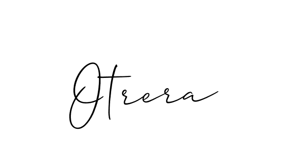 if you are searching for the best signature style for your name Otrera. so please give up your signature search. here we have designed multiple signature styles  using Allison_Script. Otrera signature style 2 images and pictures png