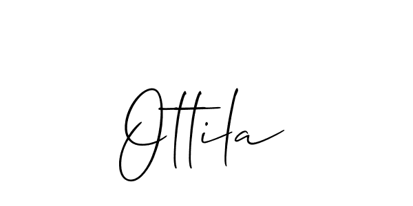 Check out images of Autograph of Ottila name. Actor Ottila Signature Style. Allison_Script is a professional sign style online. Ottila signature style 2 images and pictures png