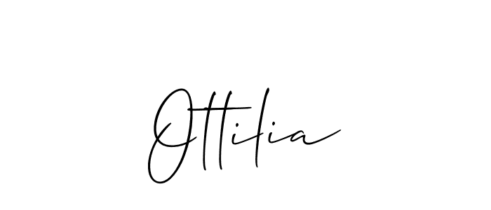 Allison_Script is a professional signature style that is perfect for those who want to add a touch of class to their signature. It is also a great choice for those who want to make their signature more unique. Get Ottilia name to fancy signature for free. Ottilia signature style 2 images and pictures png