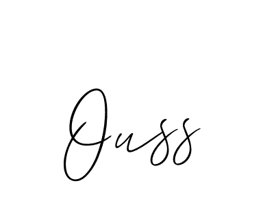 How to Draw Ouss signature style? Allison_Script is a latest design signature styles for name Ouss. Ouss signature style 2 images and pictures png