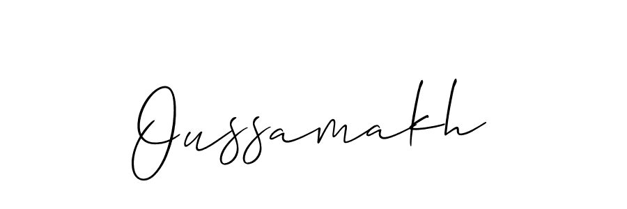 Similarly Allison_Script is the best handwritten signature design. Signature creator online .You can use it as an online autograph creator for name Oussamakh. Oussamakh signature style 2 images and pictures png