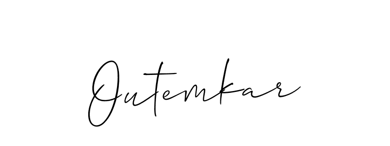 Once you've used our free online signature maker to create your best signature Allison_Script style, it's time to enjoy all of the benefits that Outemkar name signing documents. Outemkar signature style 2 images and pictures png