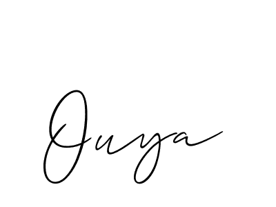 How to make Ouya name signature. Use Allison_Script style for creating short signs online. This is the latest handwritten sign. Ouya signature style 2 images and pictures png