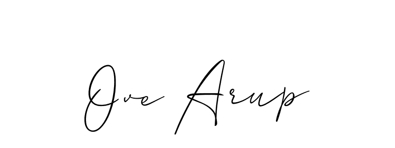 How to Draw Ove Arup signature style? Allison_Script is a latest design signature styles for name Ove Arup. Ove Arup signature style 2 images and pictures png