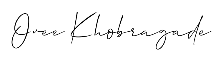 The Allison_Script lettering style adds unique flourish to name Ovee Khobragade. Stand out with a custom digital autograph made in seconds. Ovee Khobragade signature style 2 images and pictures png