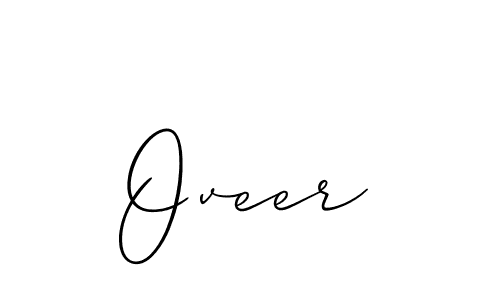 You can use this online signature creator to create a handwritten signature for the name Oveer. This is the best online autograph maker. Oveer signature style 2 images and pictures png