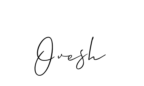 Once you've used our free online signature maker to create your best signature Allison_Script style, it's time to enjoy all of the benefits that Ovesh name signing documents. Ovesh signature style 2 images and pictures png