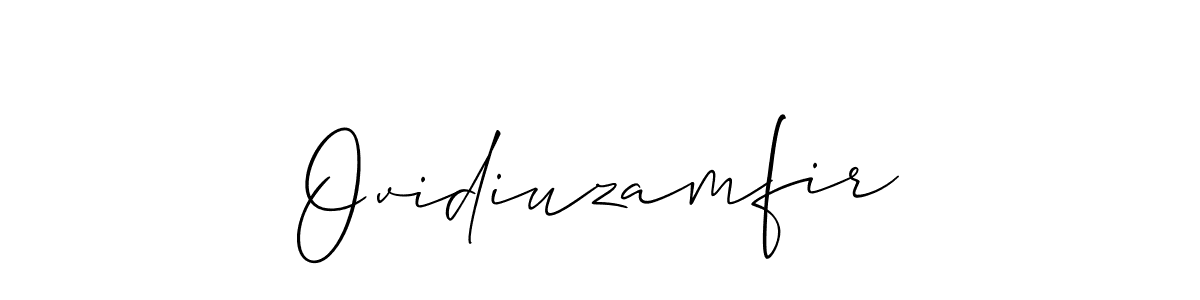 This is the best signature style for the Ovidiuzamfir name. Also you like these signature font (Allison_Script). Mix name signature. Ovidiuzamfir signature style 2 images and pictures png