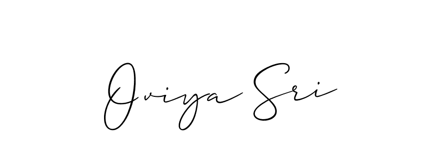 Also You can easily find your signature by using the search form. We will create Oviya Sri name handwritten signature images for you free of cost using Allison_Script sign style. Oviya Sri signature style 2 images and pictures png